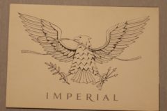 Försäljningsbroschyr Imperial 1958