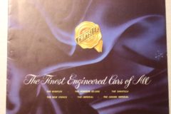 Försäljningsbroschyr Chrysler & Imperial 1952