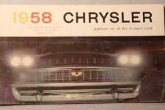 Försäljningsbroschyr Chrysler 1958