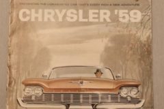 Försäljningsbroschyr Chrysler 1959
