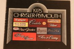 Försäljningsbroschyr Chrysler & Plymouth 1975