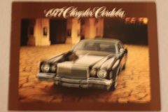 Försäljningsbroschyr Chrysler Cordoba 1977