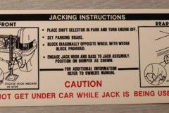 Luftrenar Dekal Cadillac 69