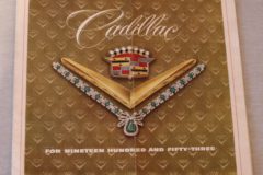 Försäljningsbroschyr Cadillac 1953