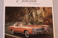 Försäljningsbroschyr Eldorado 1977