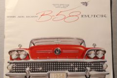 Försäljningsbroschyr Buick 1958