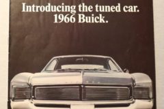 Försäljningsbroschyr Buick 1966