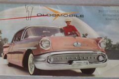 Försäljningsbroschyr Oldsmobile 1957 Folder