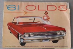 Försäljningsbroschyr Oldsmobile 1961
