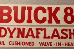 Ventilkåps Dekal Buick 1939-40