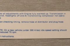 Emission Dekal Mopar Calif. Air System 1973