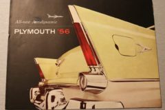 Försäljningsbroschyr Plymouth 1956