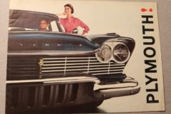 Försäljningsbroschyr Plymouth 1957