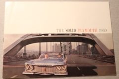 Försäljningsbroschyr Plymouth 1960