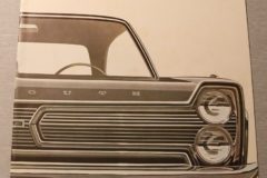 Försäljningsbroschyr Plymouth 1966