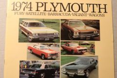 Försäljningsbroschyr Plymouth 1974