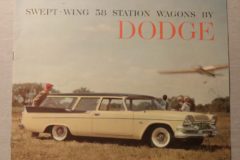 Försäljningsbroschyr Dodge STW 1958