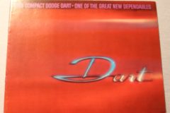 Försäljningsbroschyr Dart 1963