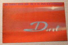 Försäljningsbroschyr Dart 1963