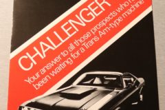 Försäljningsbroschyr Challenger T/A 70