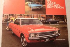 Försäljningsbroschyr Dart, Demon 1972