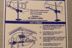 Jack Instruction Pontiac, Grand Prix 69