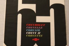 Försäljningsbroschyr Chevrolet 1965