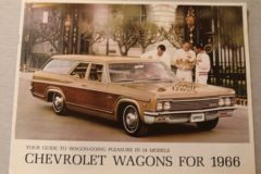 Försäljningsbroschyr Chevy STW 1966