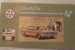 Optionskatalog Chevelle 1967