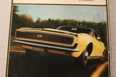 Försäljningsbroschyr Camaro 1967