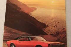 Försäljningsbroschyr Camaro 1968