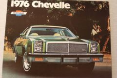 Försäljningsbroschyr Chevelle 1976