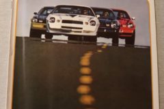 Försäljningsbroschyr Camaro 1979