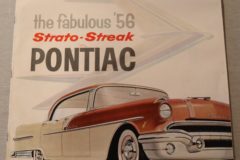 Försäljningsbroschyr Pontiac 1956