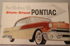 Försäljningsbroschyr Pontiac 1956
