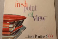 Försäljningsbroschyr Pontiac 1960