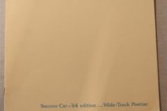 Försäljningsbroschyr Pontiac 1964