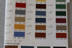 Färgkarta 1974 American Motors