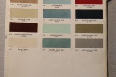 Färgkarta 1963 Rambler