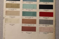 Färgkarta 1962 Rambler