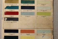 Färgkartor 1954-1959 Rambler