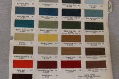 Färgkarta Oldsmobile, Toronado, F-85 1970