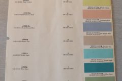 Färgkarta Edsel 1959