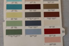 Färgkarta Edsel 1959
