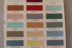 Färgkarta Lincoln 1959