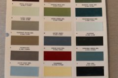 Färgkarta Lincoln Continental