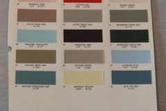 Färgkarta Mercury 1959