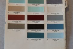 Färgkarta Oldsmobile 1961