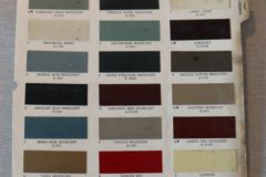 Färgkarta Oldsmobile 1967