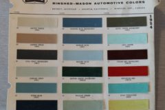 Färgkarta Buick 1954